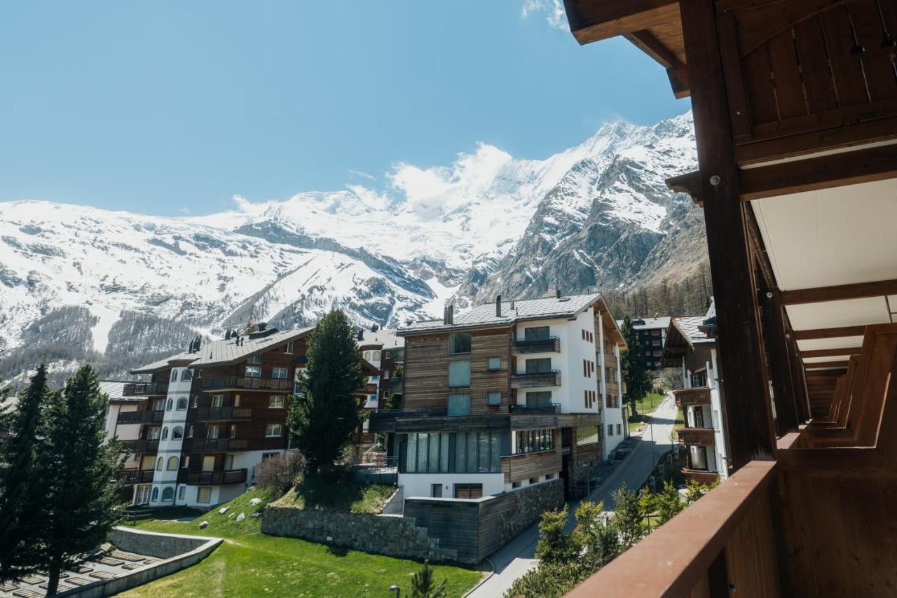 Wellnesshotel Schweizerhof Saas-Fee Exterior foto
