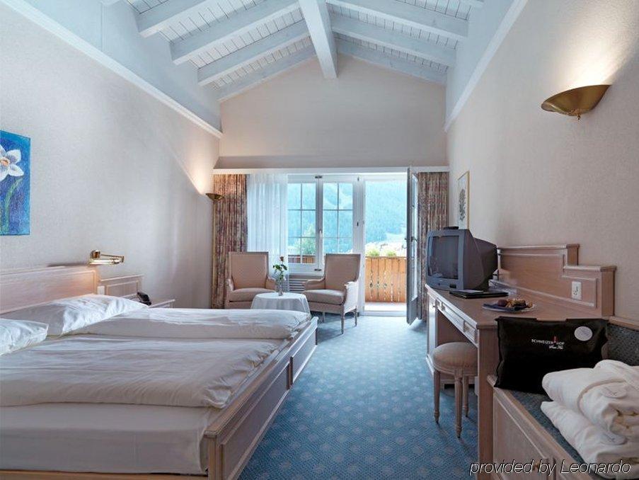 Wellnesshotel Schweizerhof Saas-Fee Habitación foto